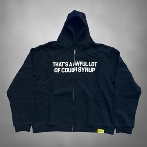 "That's A Awful Lot Of Syrup" Zip Up Hoodie - Size Medium